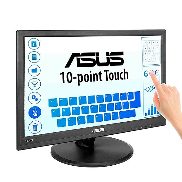 Asus VT168H 156 HD LED multitactil HDMI VGA DVI  Monitor