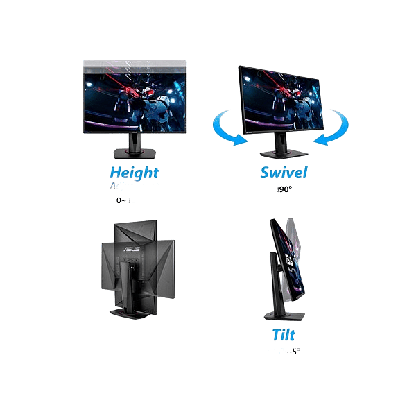 Asus VG279Q 27 FHD HDMI DP DVI 144Hz  Monitor