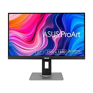 Asus ProArt PA278QV IPS WQHD 27 HDMI DP USB  Monitor