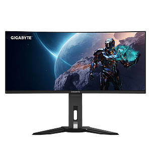 Gigabyte MO34WQC Monitor Curvo Gaming 34 UltraWide QHD 175Hz 003ms QD OLED FreeSync Premium Pro Displayport 14