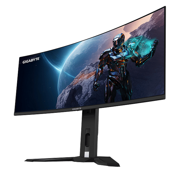 Gigabyte MO34WQC Monitor Curvo Gaming 34 UltraWide QHD 175Hz 003ms QD OLED FreeSync Premium Pro Displayport 14