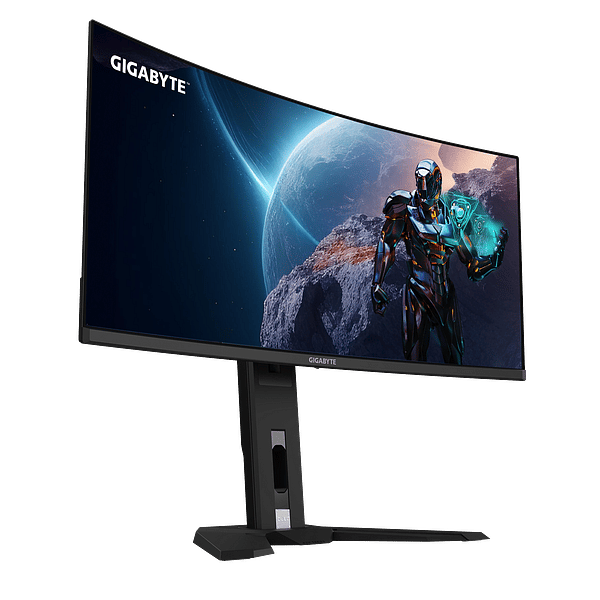 Gigabyte MO34WQC Monitor Curvo Gaming 34 UltraWide QHD 175Hz 003ms QD OLED FreeSync Premium Pro Displayport 14