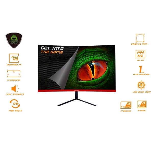 Keep Out XGM24C 24 144Hz Curvo Full HD  Monitor Gaming