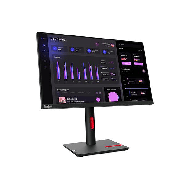 Lenovo T24i30 238 IPS FHD Pivotable DP  Monitor