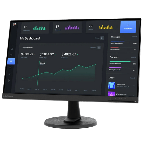 Lenovo C2440  Monitor 238 LED Full HD FreeSync 4 ms HDMI