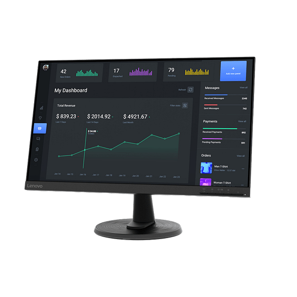 Lenovo D2440  Monitor 238 LED Full HD 75Hz FreeSync