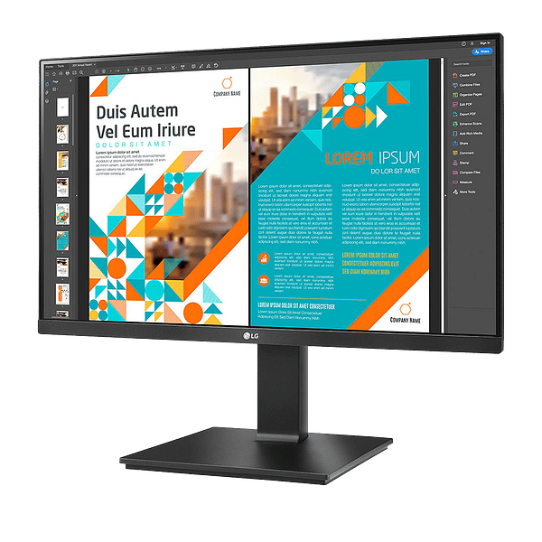 LG 24BP75CPB Monitor 238 LED IPS FHD HDR10 USBC Webcam integrada