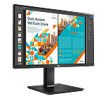LG 24BP75CPB Monitor 238 LED IPS FHD HDR10 USBC Webcam integrada