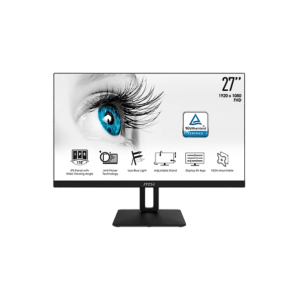 MSI PRO MP271P 27 IPS FHD 5ms HDMI VGA  Monitor