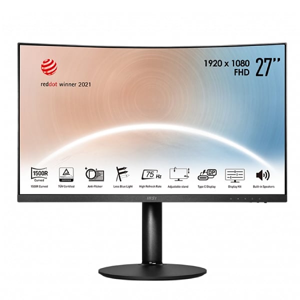 MSI Modern MD271CP 27 Curvo VA FHD 4ms HDMI TYPE C  Monitor