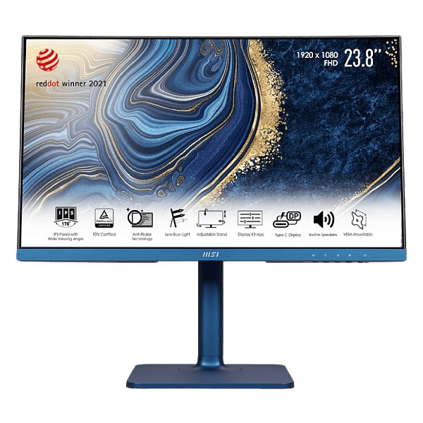 MSI Modern MD241P Ultramarine 238 IPS FHD 5ms HDMI TYPE C  Monitor