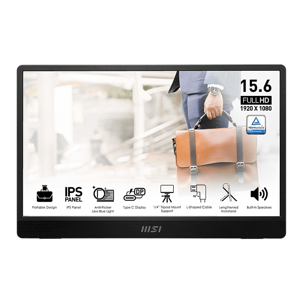 MSI PRO MP161 E2  Monitor 156 IPS Full HD 1ms