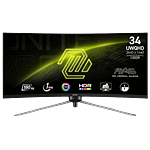 Monitor Gaming MAG342CQR  MSI 34 4K Ultra Panoramico 1ms 219