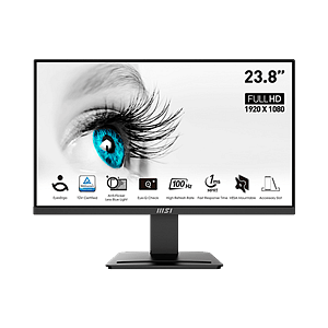 MSI PRO MP2412 238 VA FHD 1MS 100Hz HDMI  Monitor