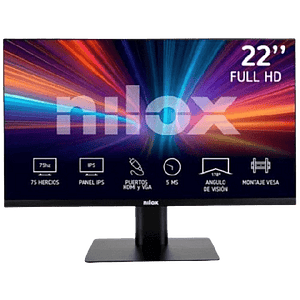 Nilox NXM22FHD11  Monitor 22 IPS Full HD HDMI 5ms