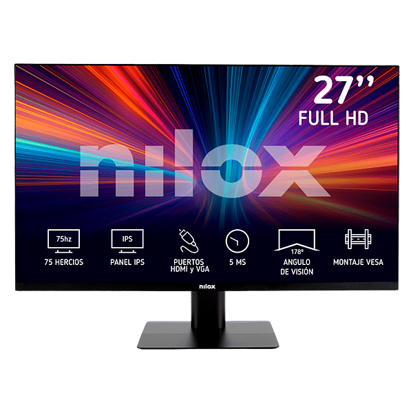 Nilox NXM27FHD11  Monitor 27 IPS Full HD HDMI 5ms