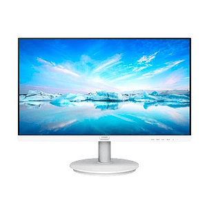 Philips V Line 241V8AW  Monitor 24 FHD IPS 75Hz 4 ms Adaptive Sync HDMI Altavoces integrados Blanco