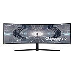 Samsung Odyssey G9 Monitor Gaming Curvo 49 G95TSSR 240Hz Dual Quad HD Black 5120x1440 329