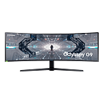 Monitor Gaming Ultrapanorámico Curvo Samsung Odyssey G9 G95TSSP 49 Dual QHD 1ms 240Hz VA Blanco y Negro