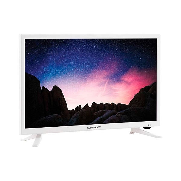 Schneider RAINBOW 24 LED HD USB HDMI Blanco  TV