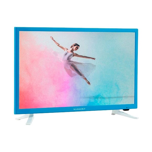 Schneider RAINBOW 24 LED HD USB HDMI Azul  TV