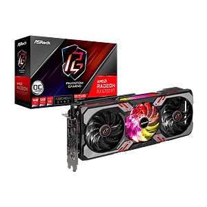 Asrock Radeon RX6700 XT OC Phantom Gaming 12GB GDDR6  Tarjeta Gráfica AMD