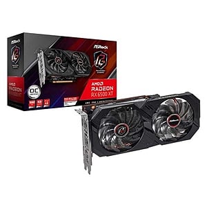 Asrock Radeon RX 6500 XT Phantom Gaming D OC 4GB GDDR6  Tarjeta Gráfica AMD