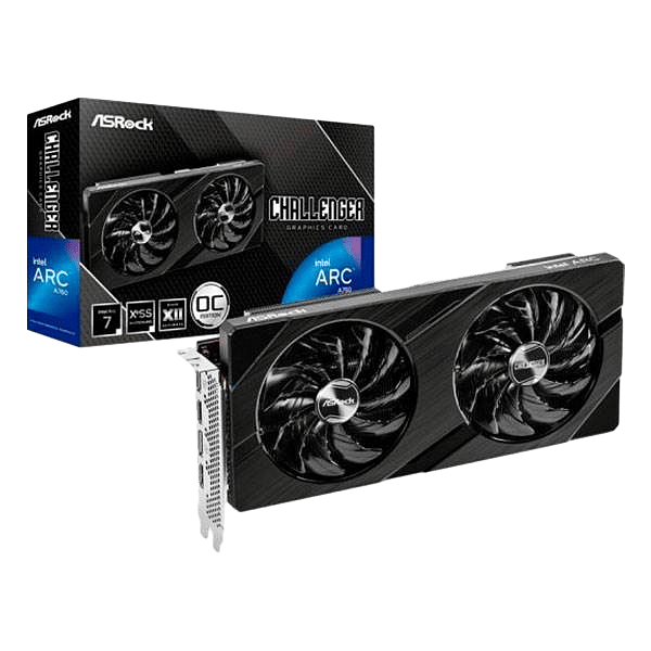 Intel Arc A750 Challenger D OC 8GB GDDR6  Tarjeta Gráfica Intel