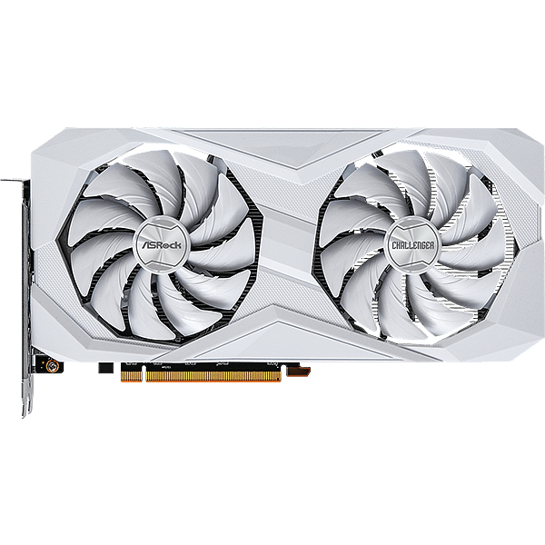 Asrock Radeon RX 6600 8GB GDDR6  Blanca  Tarjeta Gráfica AMD