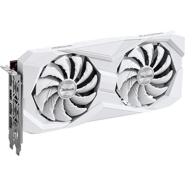 Asrock Radeon RX 6600 8GB GDDR6  Blanca  Tarjeta Gráfica AMD
