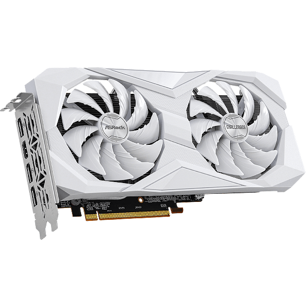 Asrock Radeon RX 6600 8GB GDDR6  Blanca  Tarjeta Gráfica AMD