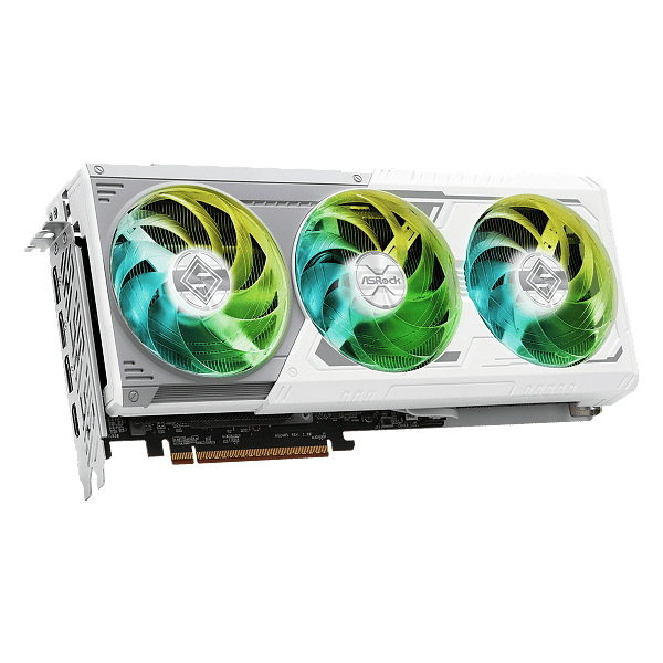 Asrock Radeon RX 9070 Steel Legend OC Gaming 16GB GDDR6 RDNA4  Blanca  Tarjeta Gráfica AMD