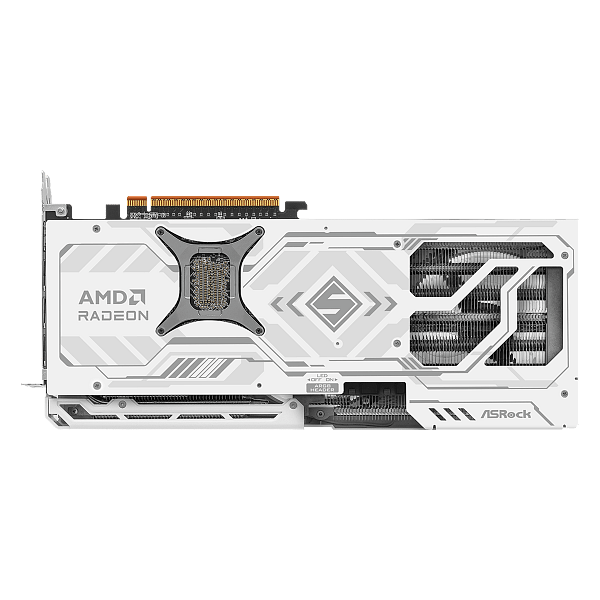 Asrock Radeon RX 9070 Steel Legend OC Gaming 16GB GDDR6 RDNA4  Blanca  Tarjeta Gráfica AMD