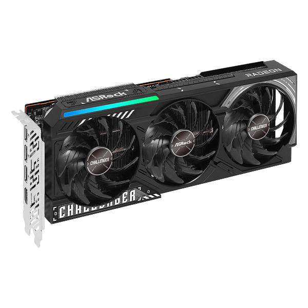 Asrock Radeon RX 9070 Challenger OC Gaming 16GB GDDR6 RDNA4  Tarjeta Gráfica AMD