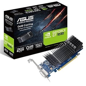 Asus GeForce GT1030 BRK Silent LP 2GB GD5  Gráfica