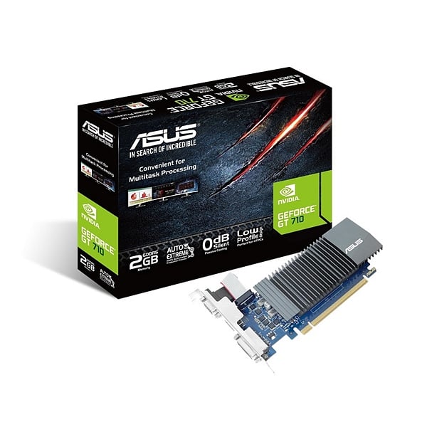Asus GeForce GT710 Silent 2GB GD5  Gráfica