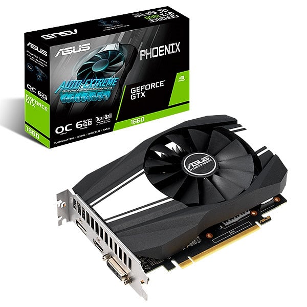Asus Phoenix GeForce GTX1660 OC 6GB GD5  Gráfica