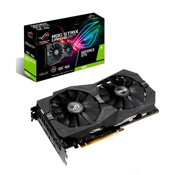 Asus ROG Strix GeForce GTX1650 4GB OC GD5  Gráfica