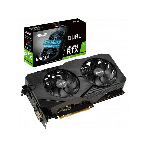 Asus Dual GeForce RTX2060 Evo 6GB GD6  Gráfica