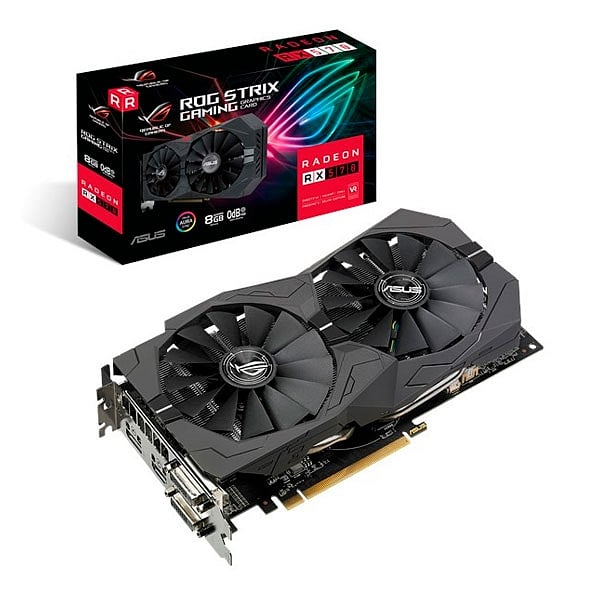Asus ROG Strix Radeon RX570 8GB GD5  Gráfica