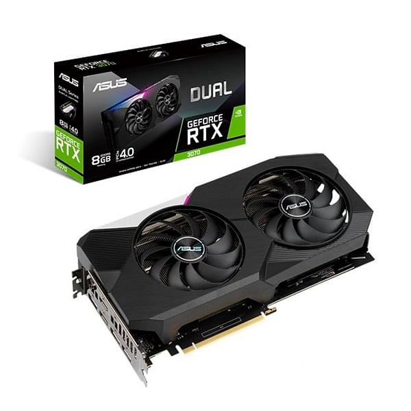 Asus Dual GeForce RTX3070 8GB GDDR6  Gráfica