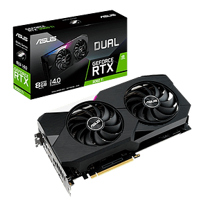 Asus Dual GeForce RTX3060 Ti 8GB GDDR6  Gráfica