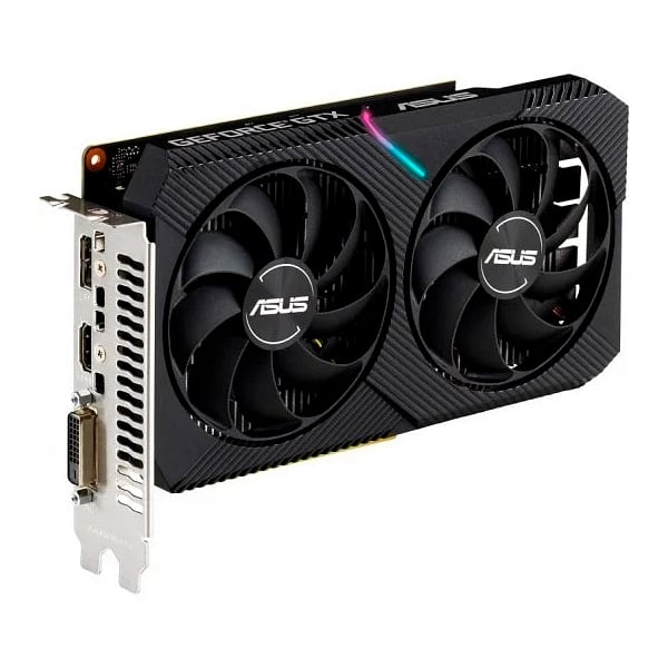 Asus Dual GeForce GTX1650 Mini OC 4GB GD6  Gráfica