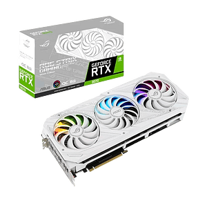 Asus ROG Strix GeForce RTX3070 OC White 8GB GDDR6  Gráfica