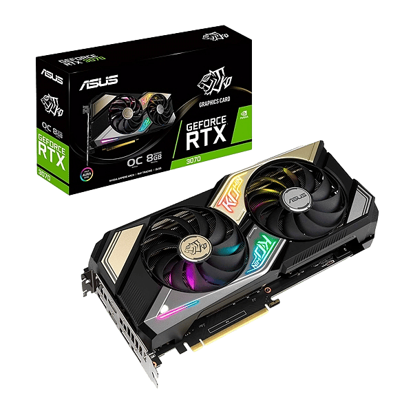 Asus KO GeForce RTX3070 OC 8GB GDDR6  Gráfica