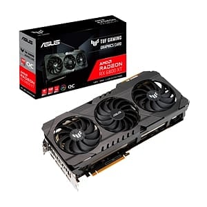 Asus TUF Gaming Radeon RX6800 XT OC 16GB GDDR6  Tarjeta Gráfica AMD