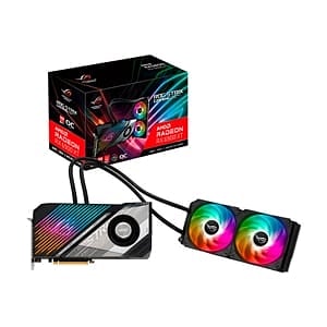 Asus ROG Strix Radeon RX6900 XT OC Liquid Cooling 16GB GDDR6  Tarjeta Gráfica AMD