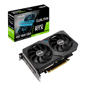 Asus Dual GeForce RTX3060 Ti OC Mini 8GB GDDR6  Grafíca