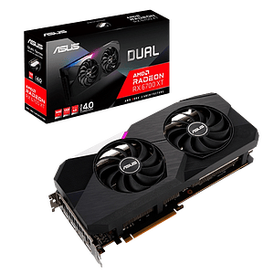 Asus Dual Radeon RX6700 XT 12GB GDDR6  Tarjeta Gráfica AMD