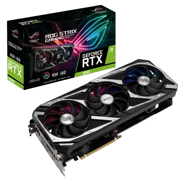 Asus ROG Strix GeForce RTX3060 12GB GDDR6 LHR  Gráfica